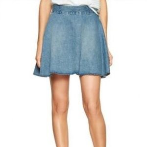 GAP Denim Circle Skirt